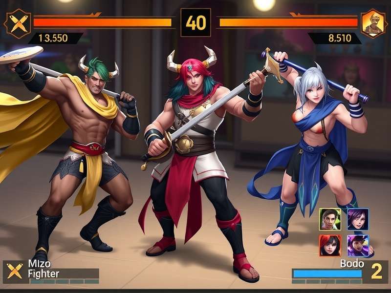 Bodo Fighter Character in Northeast Gladiator Legendary