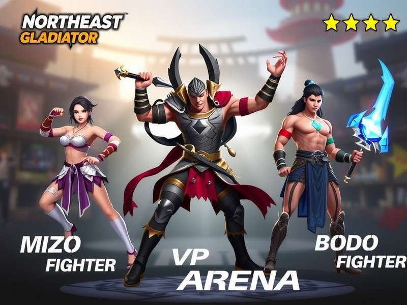 Manipuri Warrior Character in Northeast Gladiator Legendary